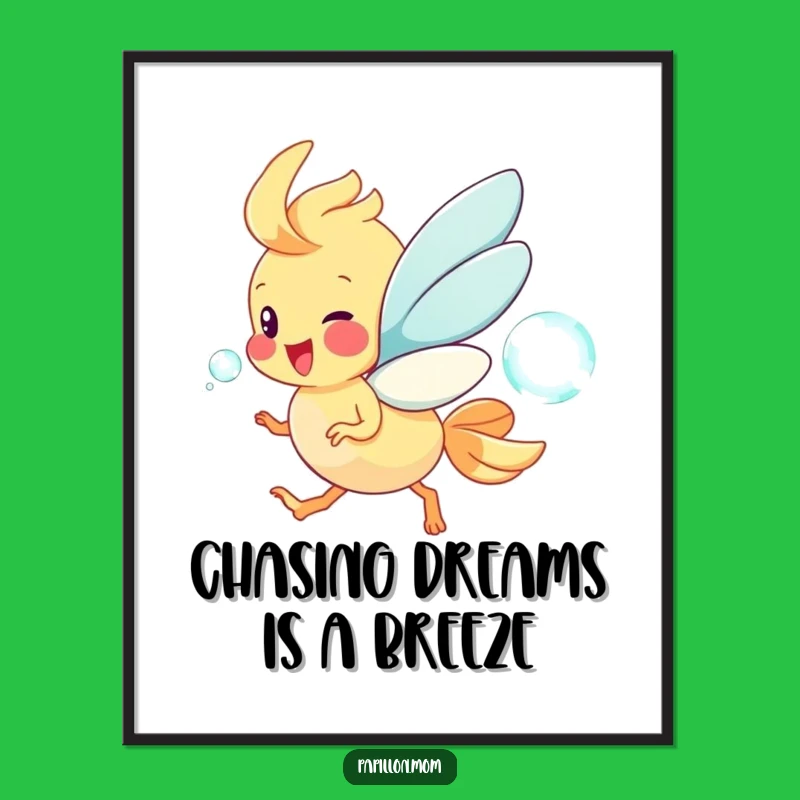 Free Printable Papillon Wall Art: Playful Dog Art Downloadable Decor