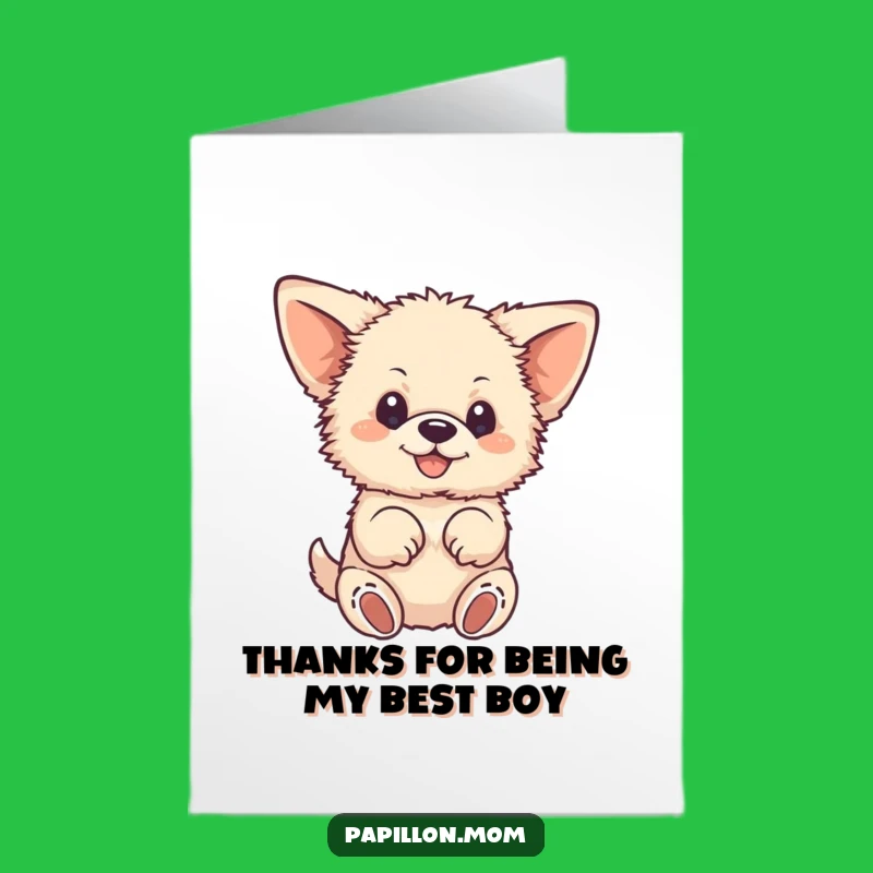 Free Printable Thank You Card: Fluffy Dog Paws, Heartfelt Downloadable Appreciation