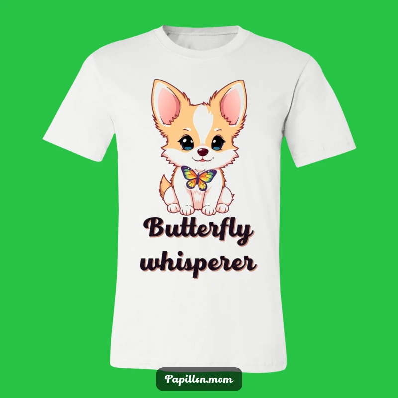 Funny Papillon Butterfly Balance T-Shirt - Adorable Funny Gift for Dog Owners